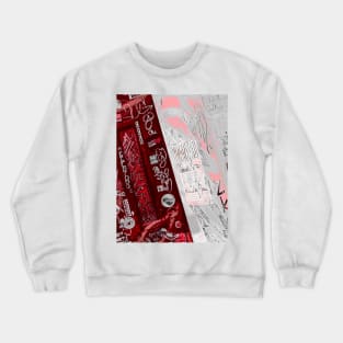 Street Art Two NYC Graffiti Tags Crewneck Sweatshirt